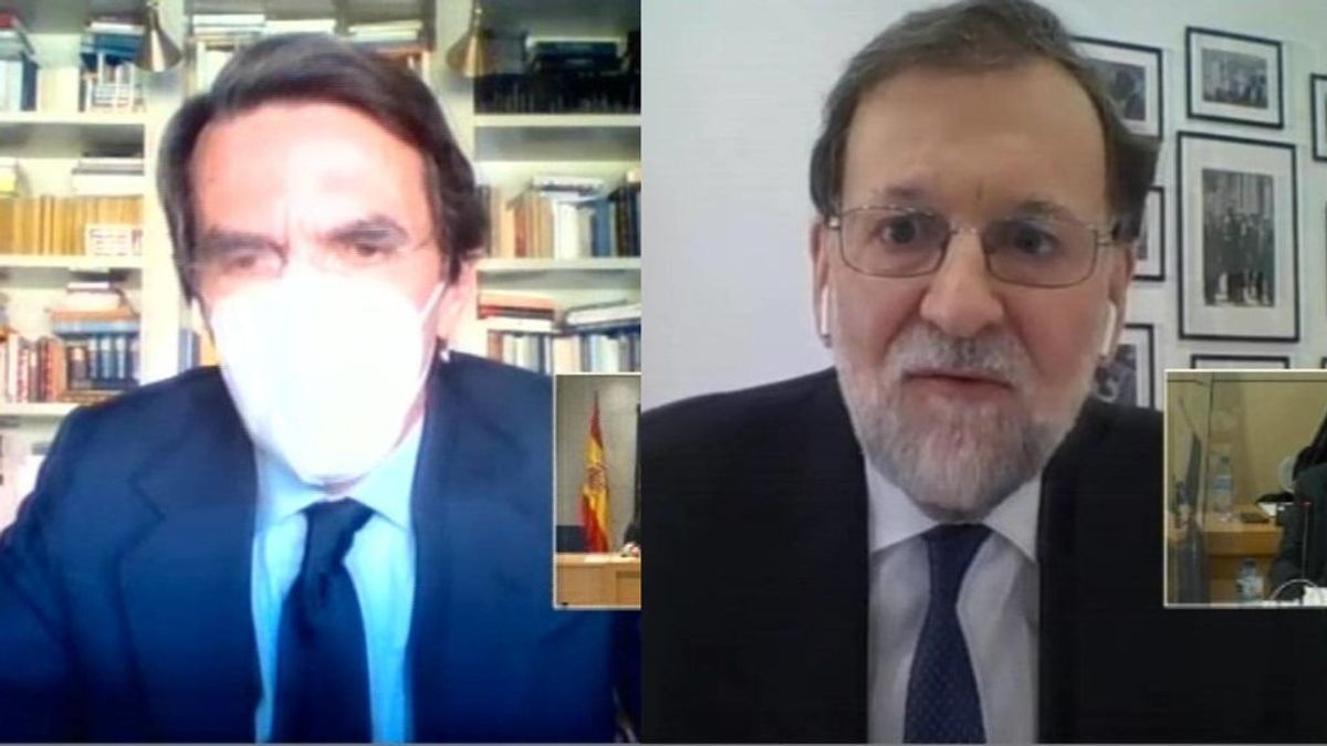 Aznar y Rajoy se desentienden y niegan la caja B del PP