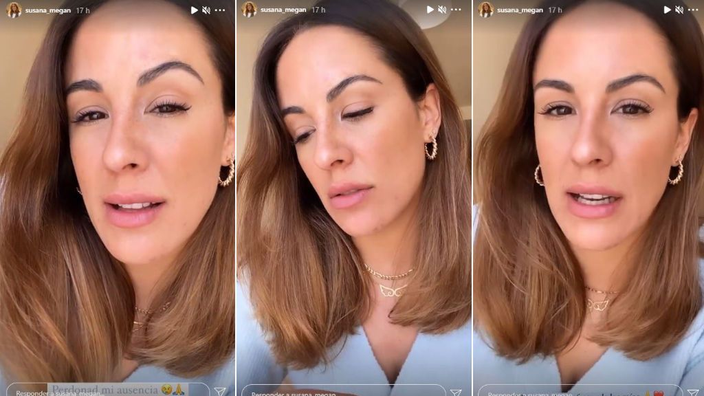 Susana Megan ha revelado por qué ha estado ausente en sus redes