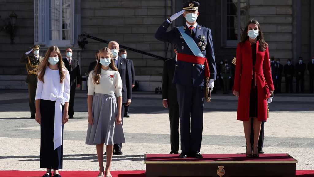 Leonor, en la última Fiesta Nacional