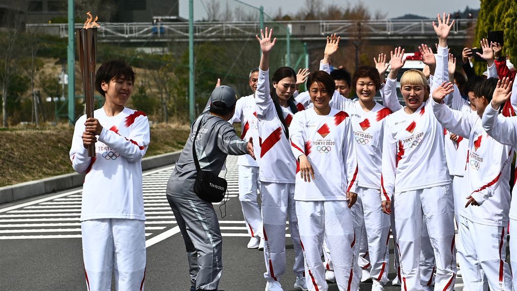 Cuenta atrás para los JJ.OO. de Tokio: comienza el relevo de la antorcha olímpica en Fukushima