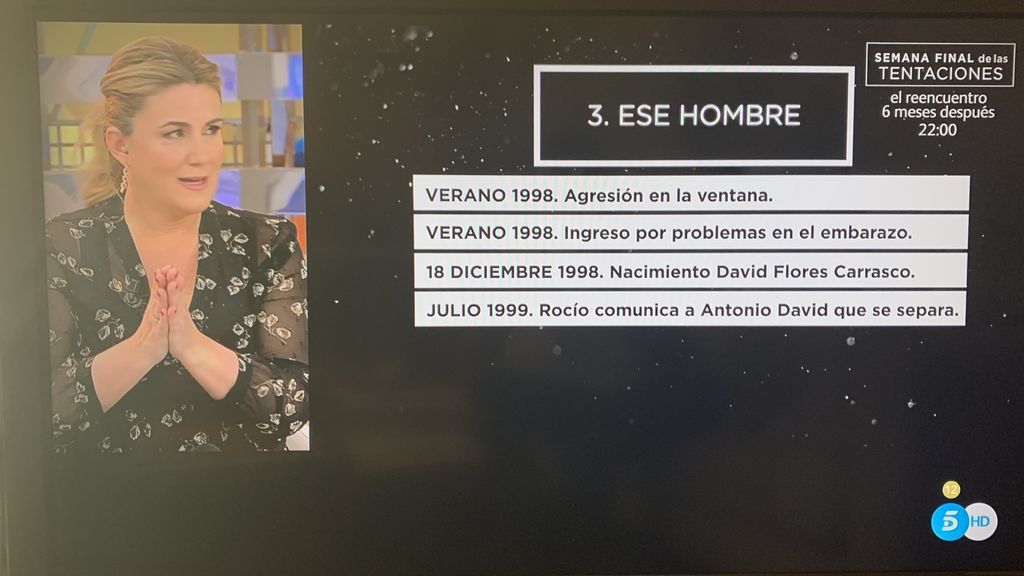 Episodio 3 de la serie de Rocío Carrasco