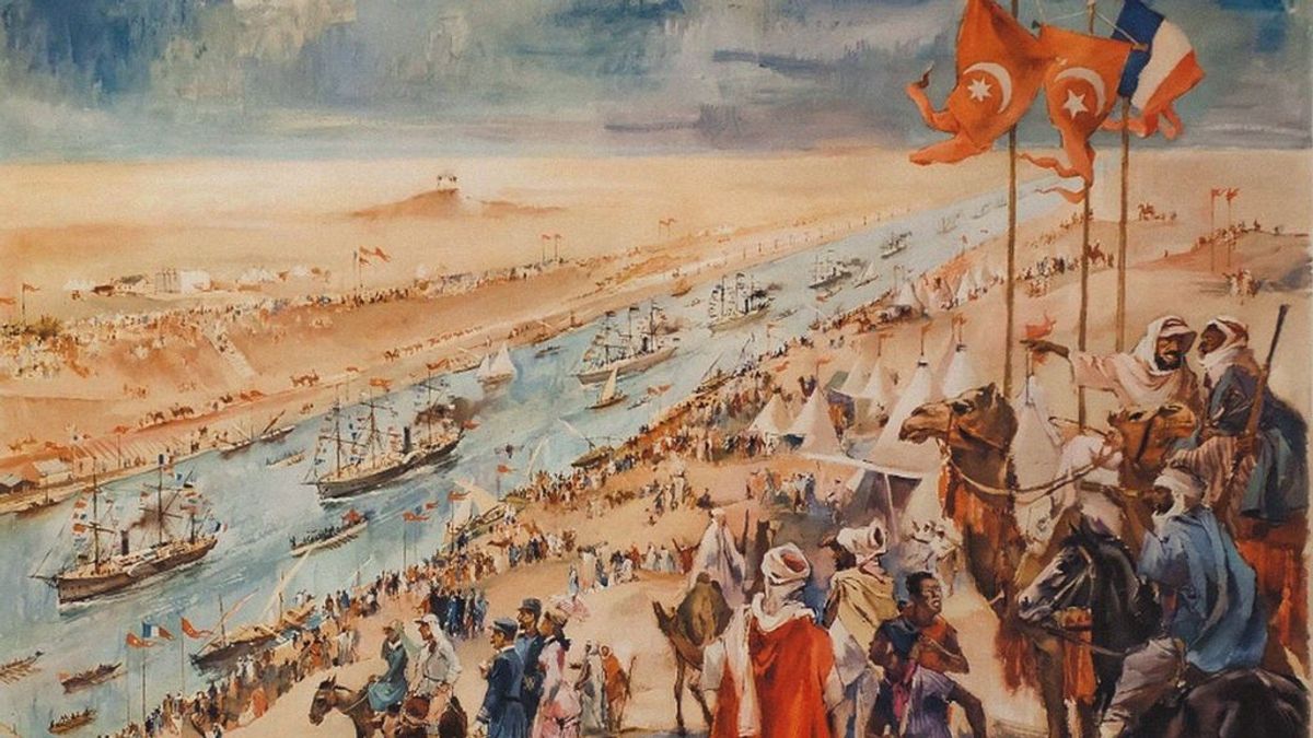 Desde los faraones hasta Napoleón: historia y curiosidades del Canal de Suez Desde los faraones hasta Napoleón: historia y curiosidades del Canal de Suez