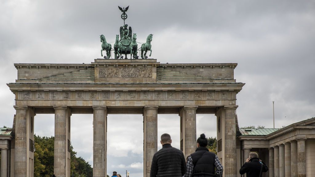 La Puerta de Brandeburgo en plena pandemia