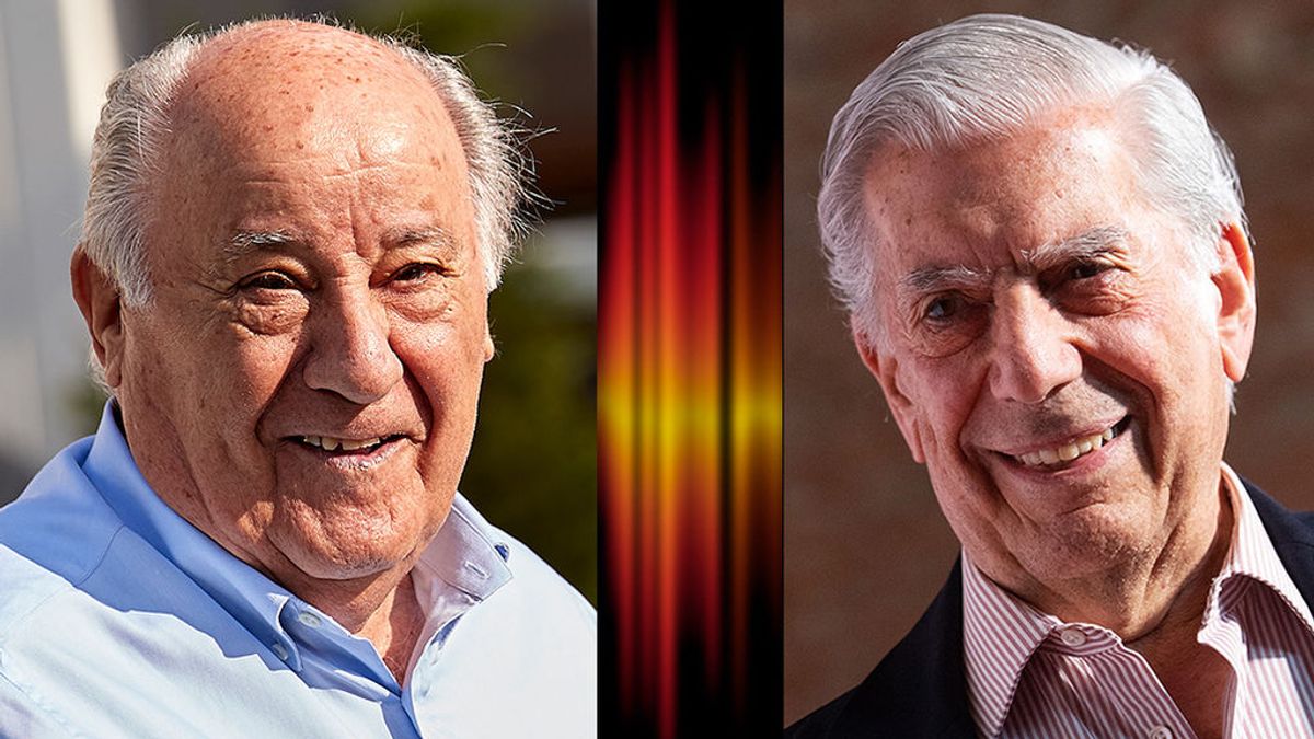 Amancio Ortega y Mario Vargas Llosa Amancio Ortega y Mario Vargas Llosa
