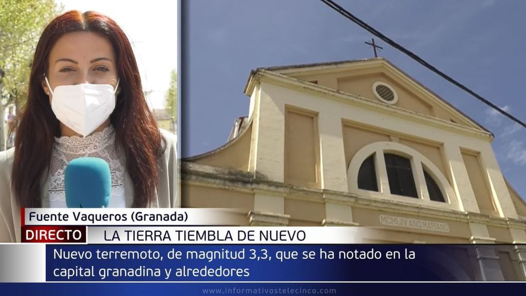 Registran un terremoto "breve, intenso y muy ruidoso" en Granada: su epicentro ha sido en Fuente Vaqueros