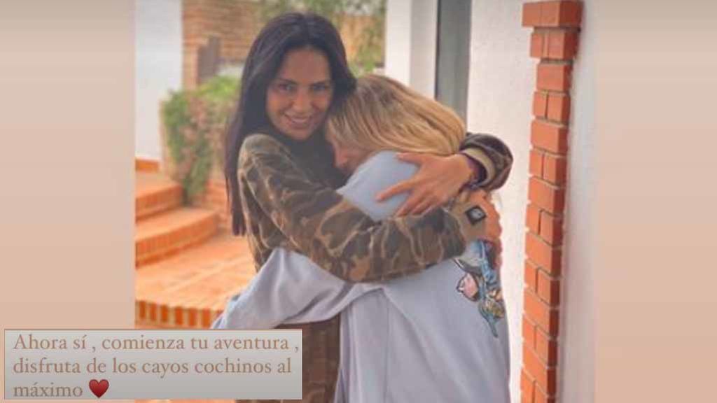 La imagen publicada en stories por Rocío Flores