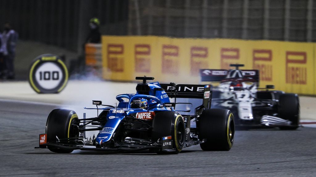 El envoltorio de un sándwich fue el causante del abandono de Fernando Alonso en el GP de Baréin