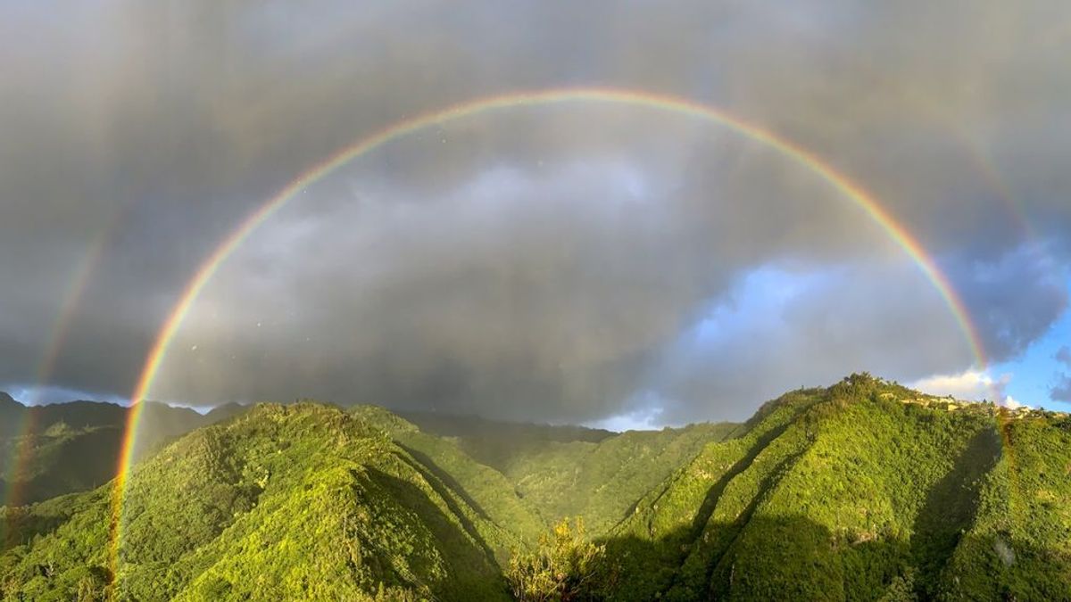 ¿Por qué es Hawái el paraíso de los arcoíris? Estos son los factores que los hacen más coloridos allí