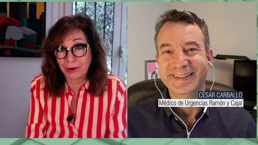 El momentazo de Ana Rosa y César Carballo con el concierto de Extremoduro