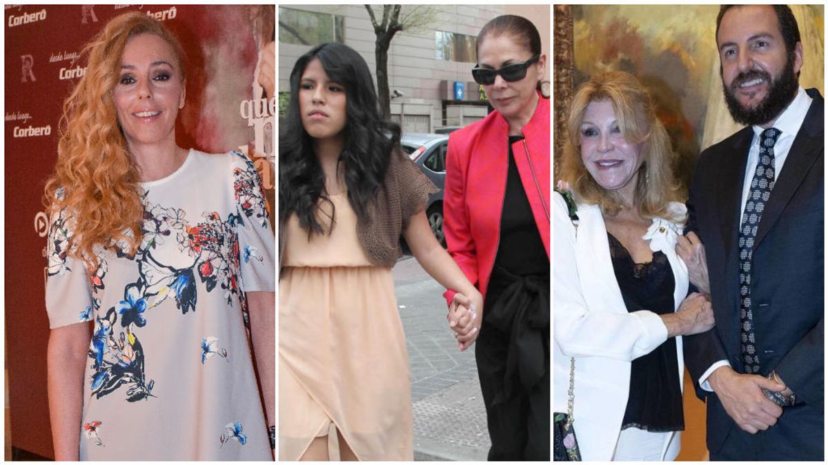 Rocío Carrasco, Madonna, Isabel Pantoja y la Baronesa Thyssen: así ha sido la complicada relación que han mantenido con sus hijos.