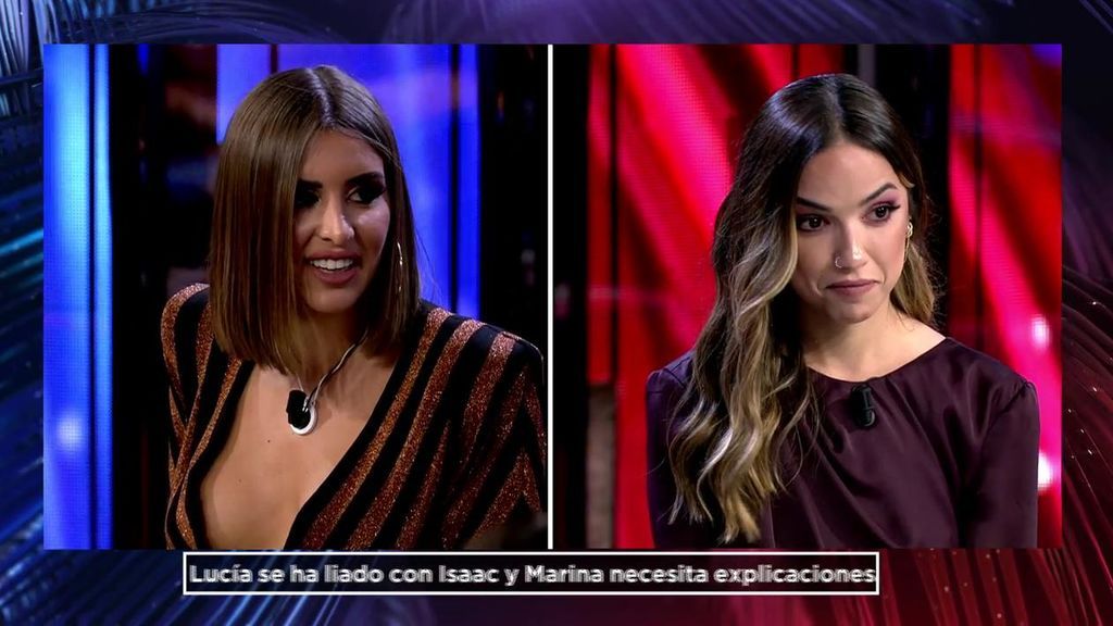 Marina: "Lucía se está enchochando pero sé que Isaac no"