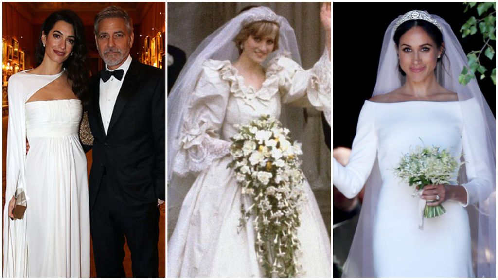 Desde Amal Clooney hasta Lady Di y Meghan Markle: descubre los perfumes que utilizarón el día de su boda.