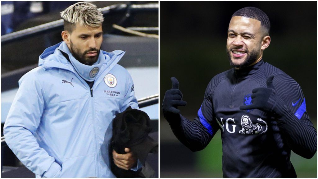 Koeman prefiere fichar a Depay antes que a Agüero.