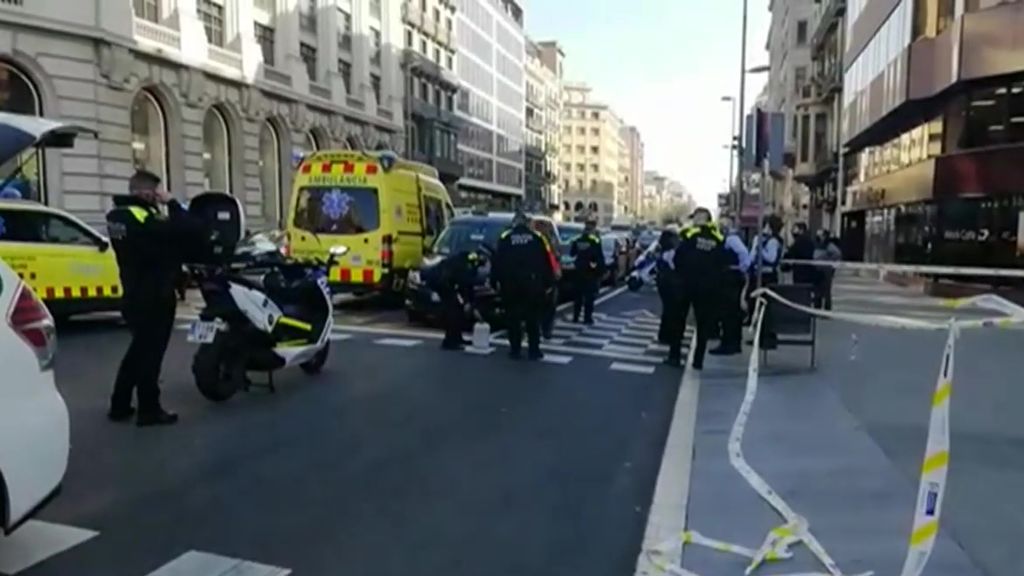 Atropello de una mujer en un carril bici de Barcelona