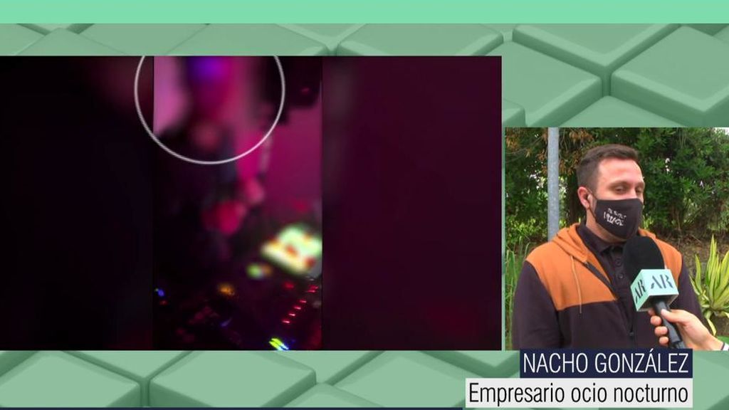 Nacho González, amigo del DJ disparado en la fiesta ilegal.