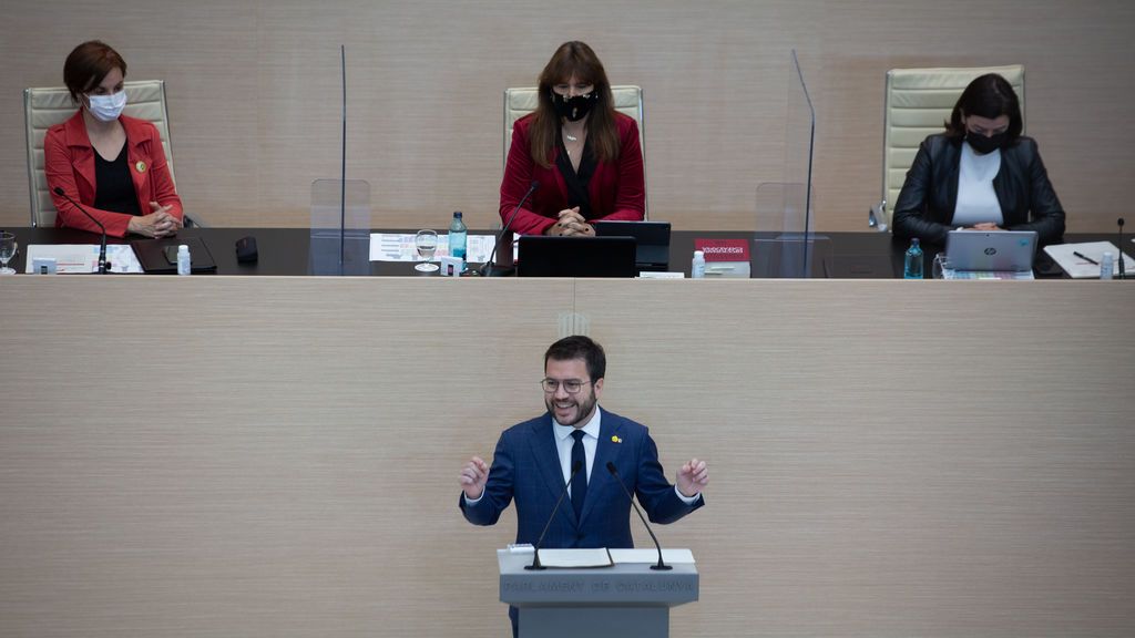 La amnistía y la autodeterminación centran el discurso de Aragonés, en busca del apoyo de Junts La amnistía y la autodeterminación centran el discurso de Aragonés, en busca del apoyo de Junts