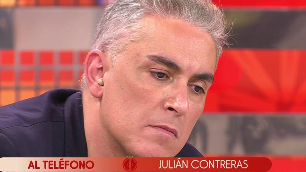 El enfado de Julián Contreras por las insinuaciones sobre Carmina y Kiko Hernández: "Lamento que se propagara ese rumor"