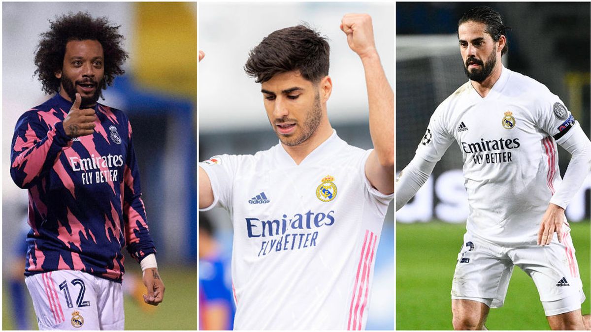 Marcelo, Isco  y Asensio responden piden paso a Zidane para el Liverpool y el Clásico