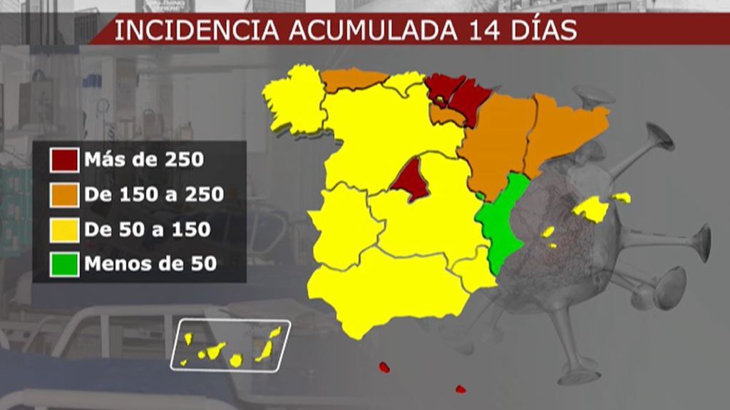 La curva de contagios adelanta al ritmo de vacunación: los expertos asumen que subirán los positivos