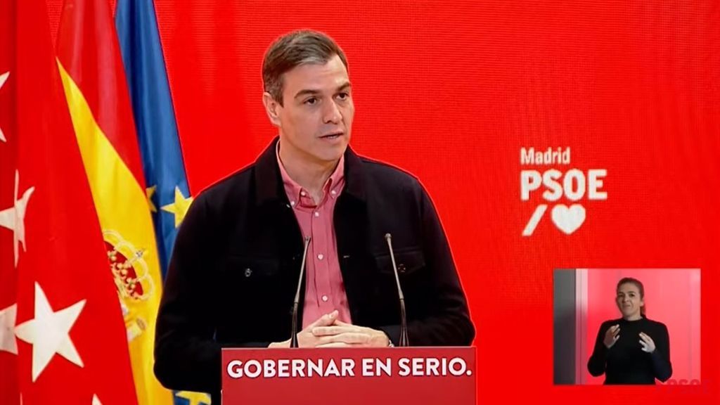 Elecciones Madrid 2021: Sánchez, a Ayuso: "Libertad es todo menos el desmadre de hacer circular el virus" Elecciones Madrid 2021: Sánchez, a Ayuso: "Libertad es todo menos el desmadre de hacer circular el virus"