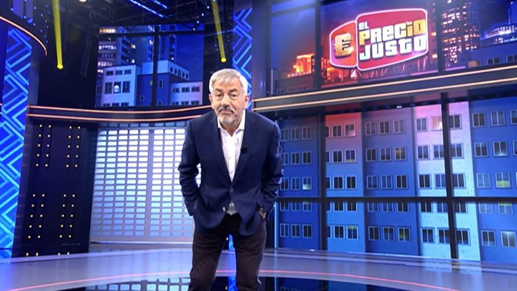 El mítico concurso 'El precio justo' vuelve a la televisión de la mano de Mediaset, presentado por Carlos Sobera