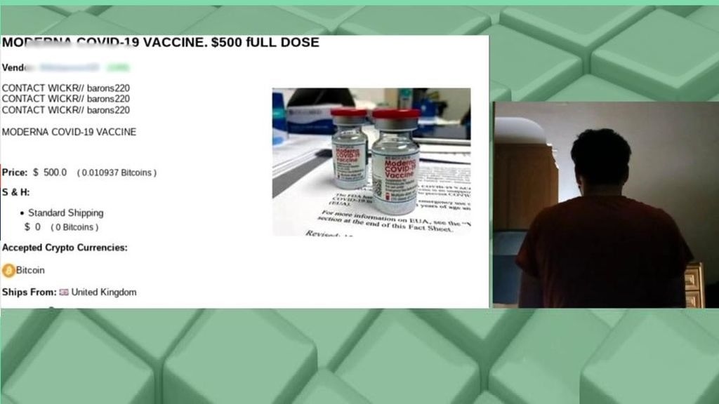 El tráfico de vacunas: 200 euros la dosis y pago en criptomonedas
