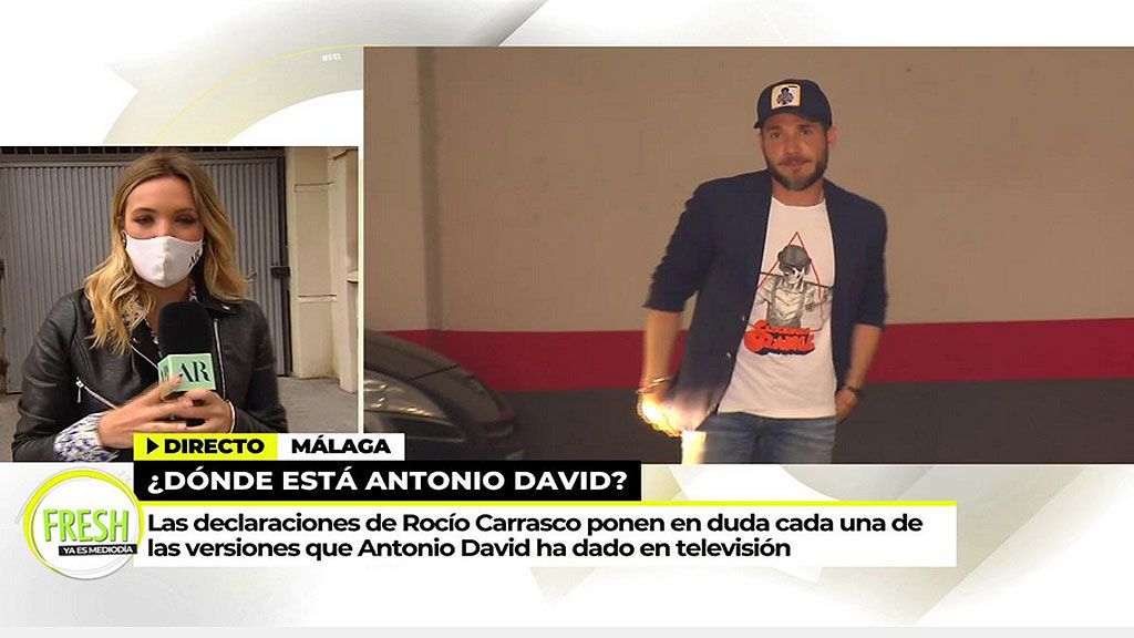 Antonio David Flores reaparece con un asombroso cambio físico y de mal humor con la prensa
