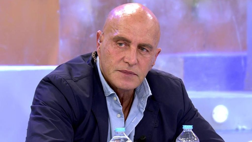 Kiko Matamoros, en el plató de 'Sálvame'