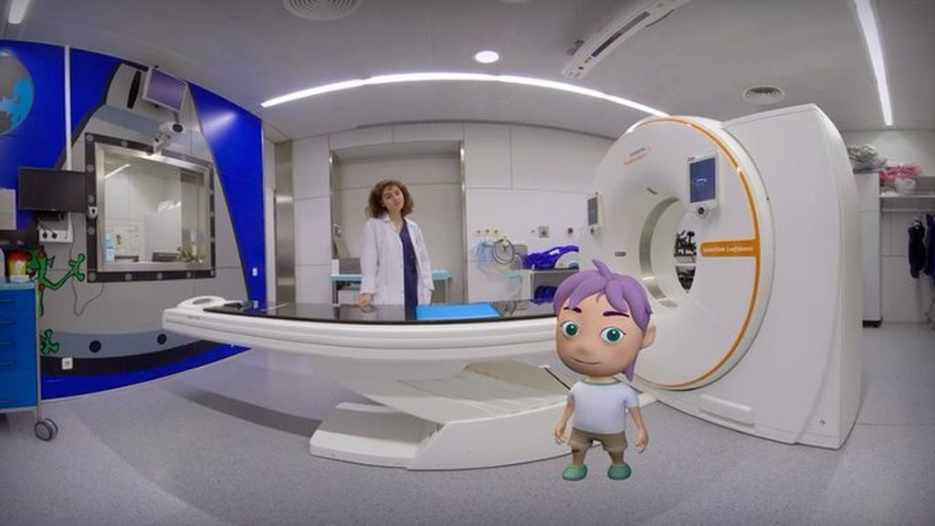 Realidad virtual para relajar a niños sometidos a radioterapia