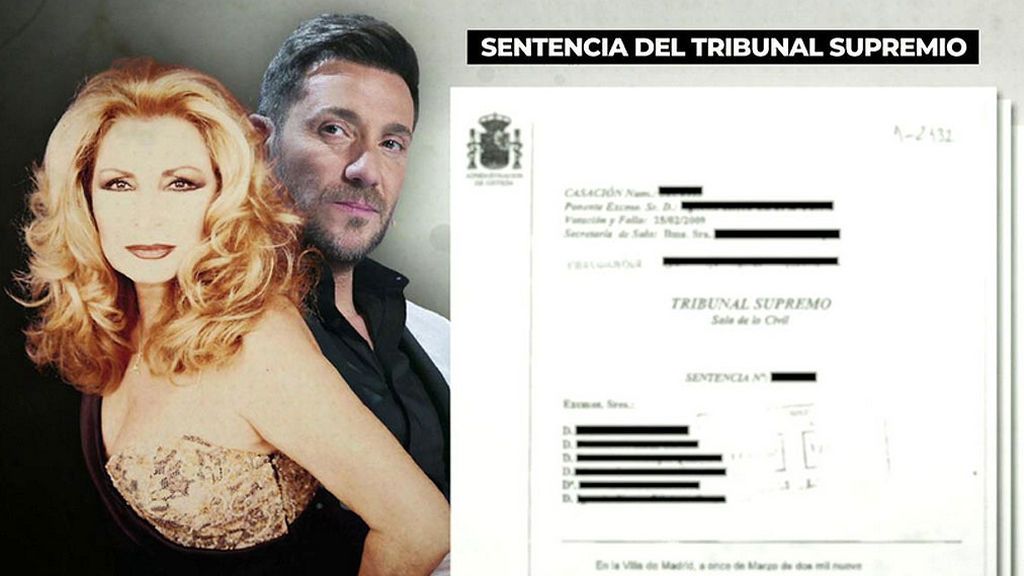 Sentencia de la demanda de mil millones de pesetas a Rocío Jurado