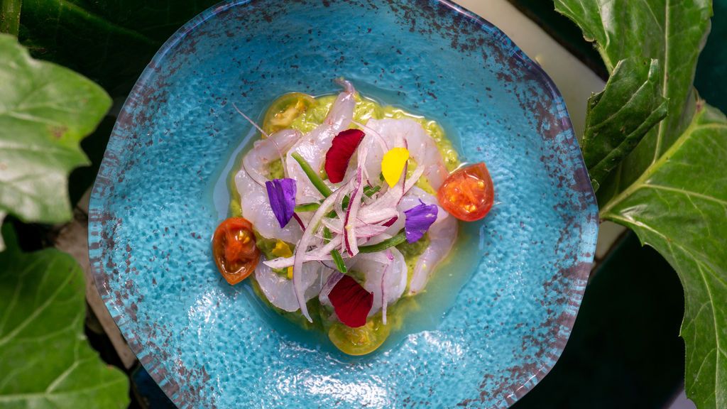 Aguachile de gamba blanca Aguachile de Gamba Blanca