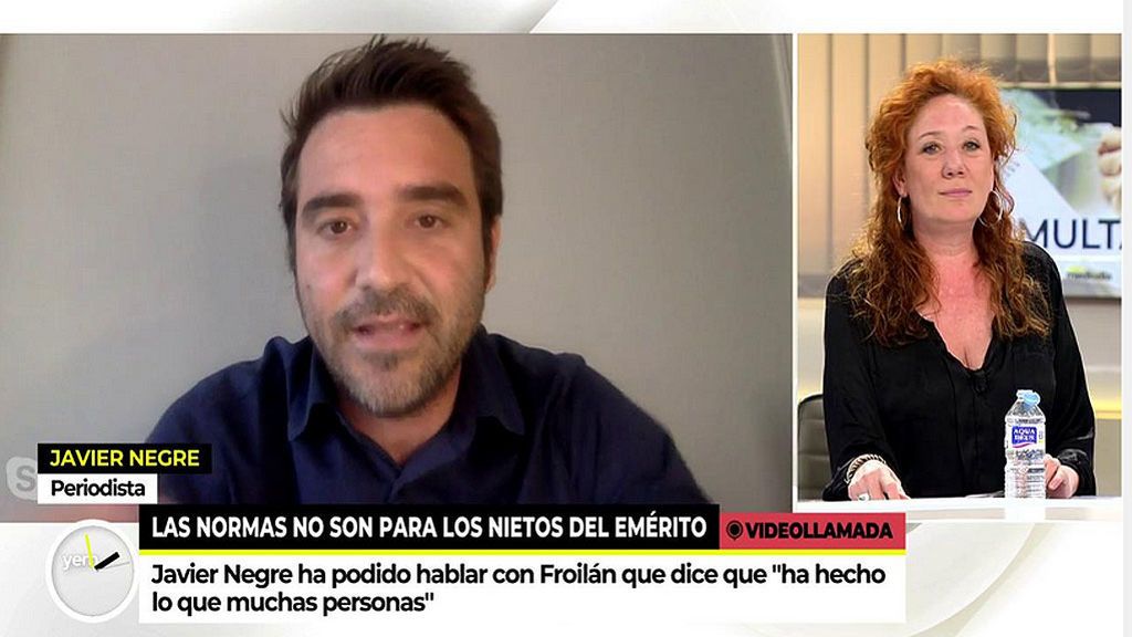 Cristina Fallarás pone contra las cuerdas a Javier Negre: “Si tienes nombre denúncialos, pichón”