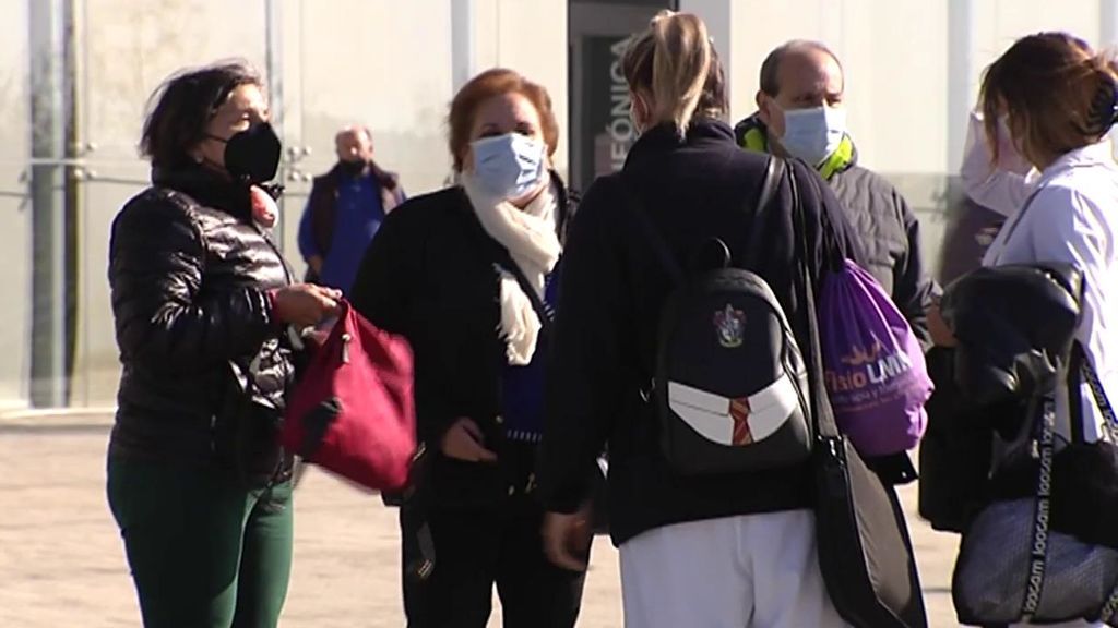 Caos y tensión en Valladolid ante la suspensión de la vacunación