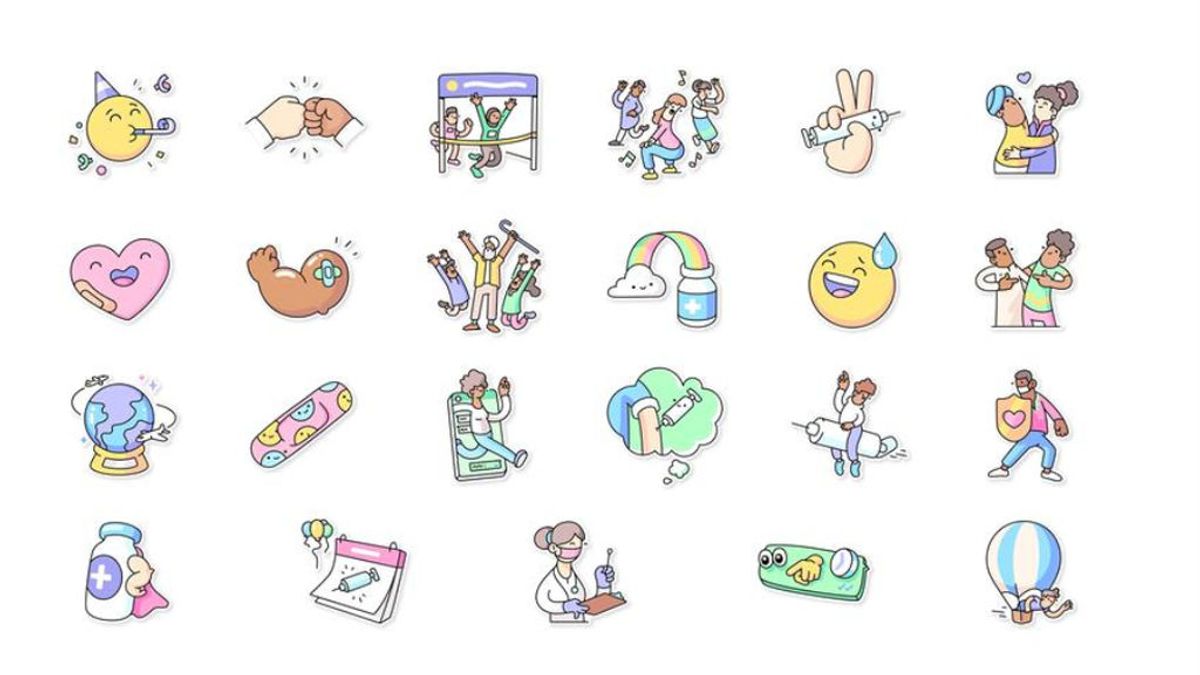 WhatsApp incorpora varios 'stikers' para expresar sentimientos sobre vacunas WhatsApp incorpora varios 'stikers' para expresar sentimientos sobre vacunas