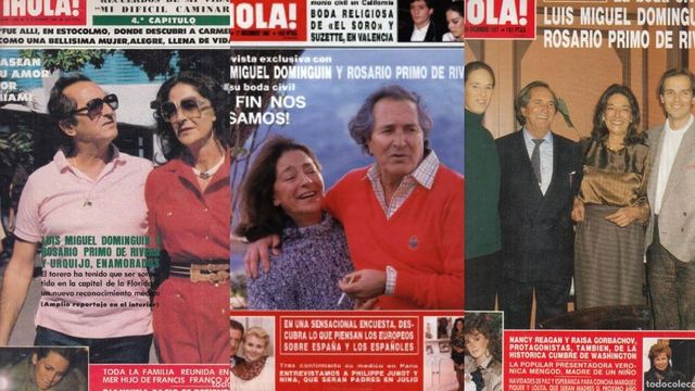 Luis Miguel Dominguín Rosario Primo De Rivera