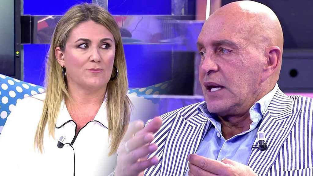 Kiko Matamoros pide a Carlota Corredera que le "convenza" de algunas cosas sobre Rocío Carrasco y la presentadora responde: "A ti no te tengo que convencer de nada"