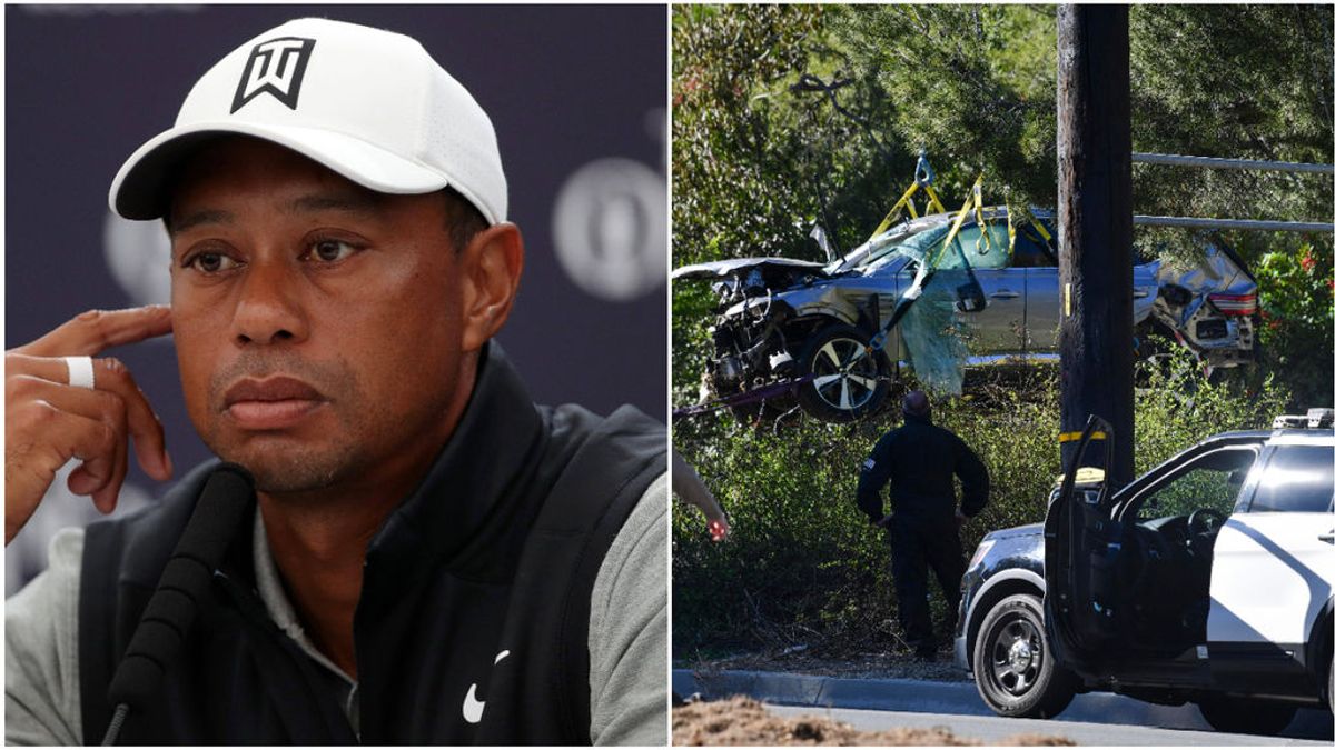 Salen a la luz las causas del accidente de Tiger Woods