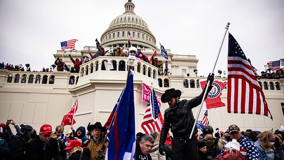 El Capitolio se convierte en el epicentro de la violencia racial de los Estados Unidos FINDE