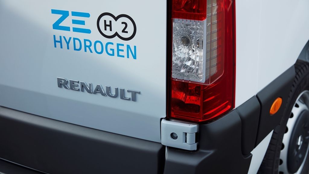 LA GAMA DE HIDRÓGENO DE RENAULT CONSTARÁ DE LOS MODELOS KANGOO Y MASTER