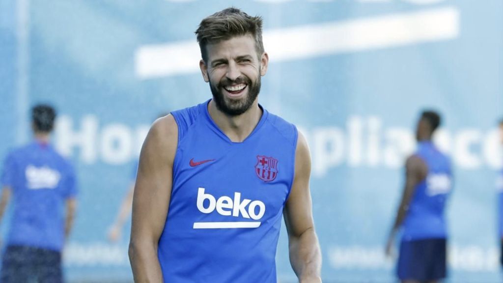 Piqué entrena con el grupo: podría jugar El Clásico infiltrado