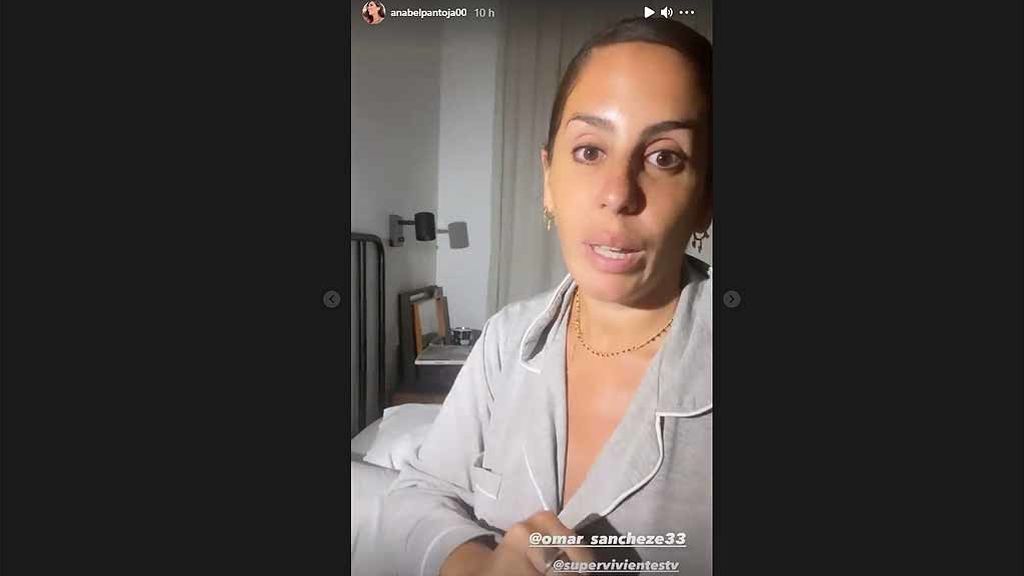 Anabel Pantoja da las gracias a sus seguidores