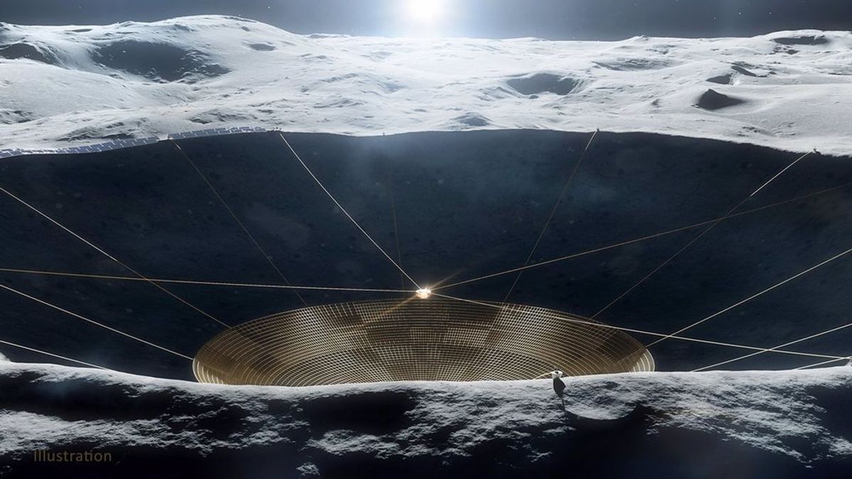 La NASA estudia la viabilidad de instalar un telescopio dentro de un cráter en la cara oculta de la Luna La NASA estudia la viabilidad de instalar un telescopio dentro de un cráter en la cara oculta de la Luna