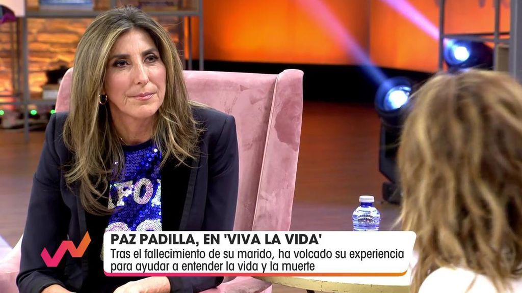 Paz Padilla presenta su libro en 'Viva la vida'