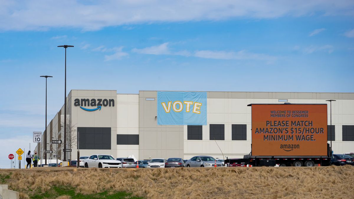 Los empleados de Amazon en Alabama rechazan tener un sindicato con el 56 por ciento de los votos