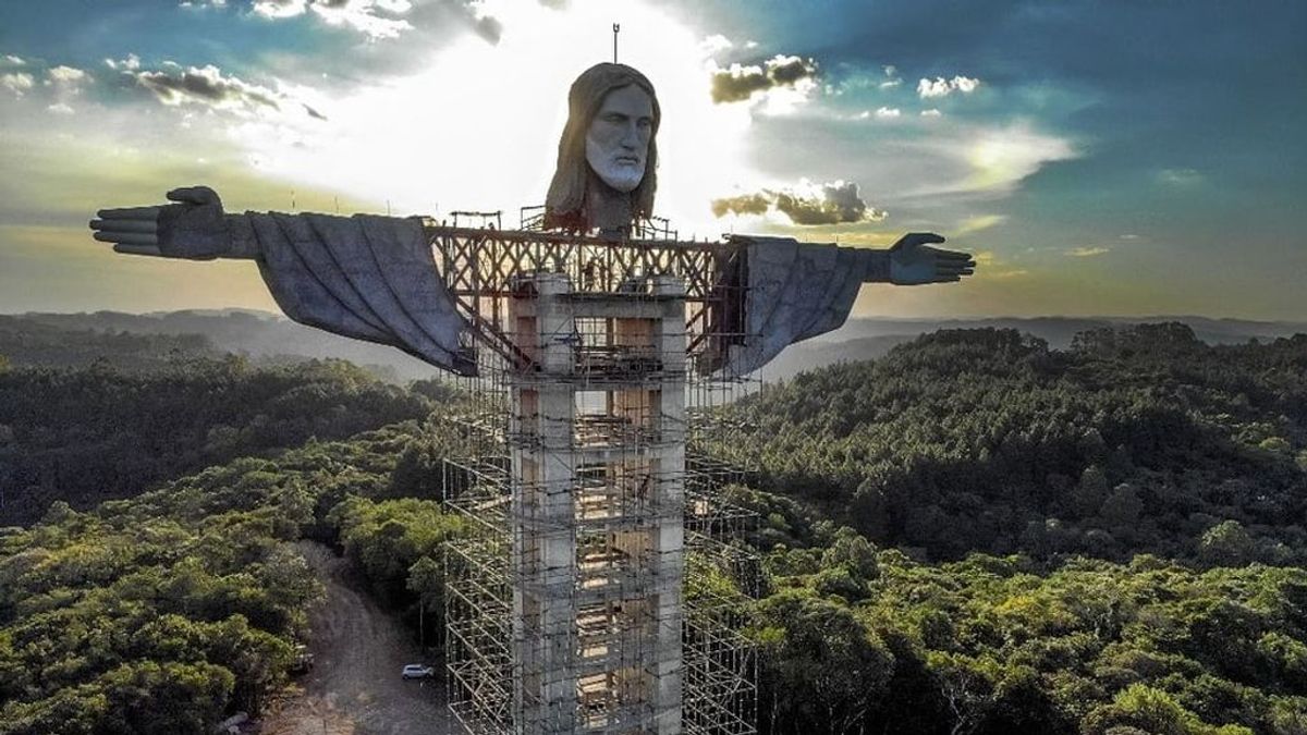 Construyen en Brasil una estatua de Jesús más alta que la del Cristo Redentor de Río de Janeiro