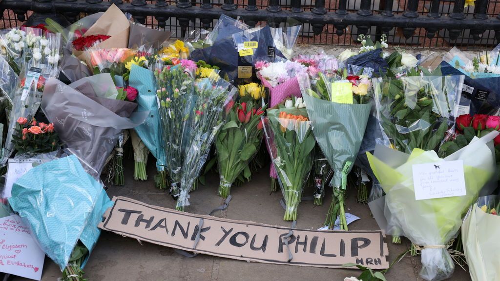 Reino Unido llora la muerte del duque de Edimburgo