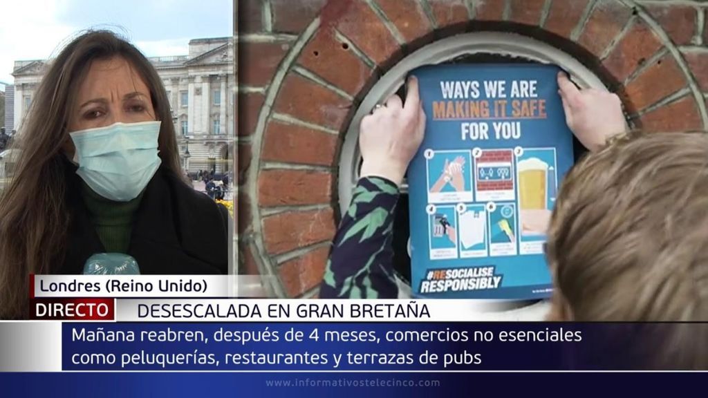 Los pubs y comercios ingleses preparan la reapertura tras tres meses cerrados