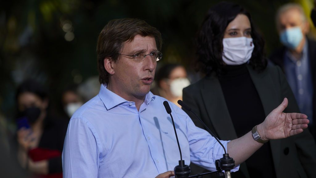 Elecciones Madrid 2021: Almeida agradece a Sánchez que haga campaña en Madrid: "Si sigue, sacamos mayoría absoluta" Elecciones Madrid 2021: Almeida agradece a Sánchez que haga campaña en Madrid: "Si sigue, sacamos mayoría absoluta"