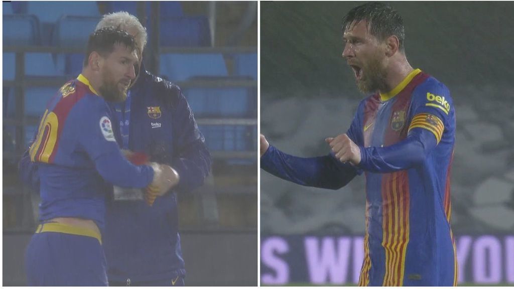 El sufrimiento de Messi en Valdebebas: tiritando, desaparecido y otro Clásico sin marcar