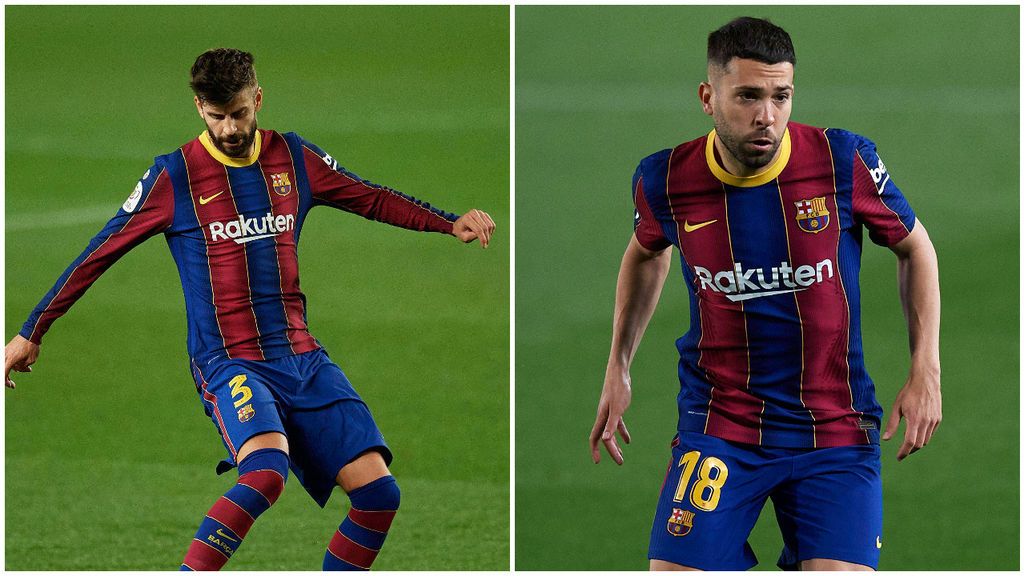 Piqué a Jordi Alba, sobre la final de la Copa del Rey: "Tranquilo que la ganaremos"